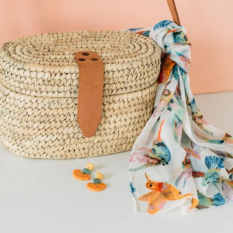Discount Hummingbird Chiffon Scarf Scarves