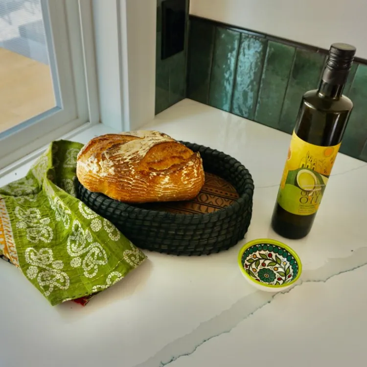 Fashion Indra Dark Bread Warmer Basket Tabletop | Bread Warmer Baskets