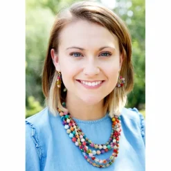 Online Intertwining Kantha Necklace Kantha Jewelry | Necklaces