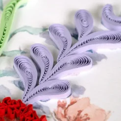Clearance Japanese Wildflowers Quilling Card Bird & Flower Cards