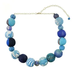 Outlet Kantha Azure Bauble Necklace Kantha Jewelry | Necklaces