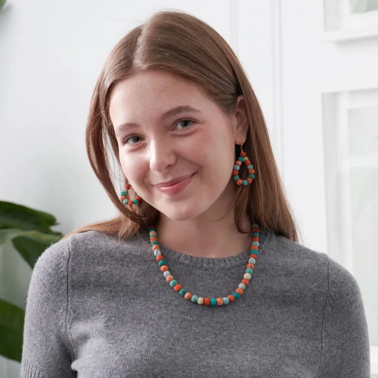 New Kantha Capri Classic Necklace Kantha Jewelry | Necklaces