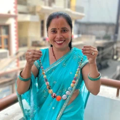 Fashion Kantha Graduated Bead Statement Necklace Kantha Jewelry | Necklaces