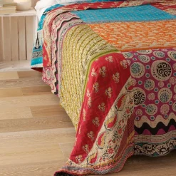 Best Kantha Quilt – Queen Size Blankets & Throws