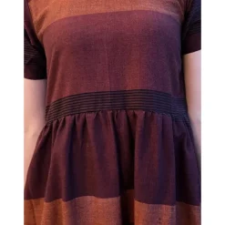 Best Kavita Dress Plum Stripe Women Women’s Sale | Dresses