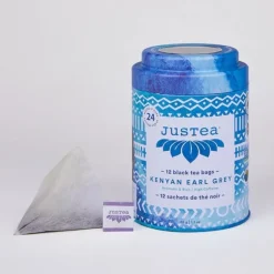 Online Kenyan Earl Grey Tea Bag Tin Food