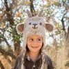 Fashion Kids Animal Hat Goat Knitwear