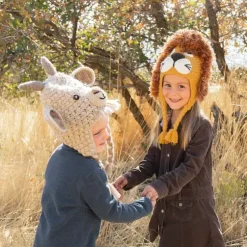 Best Kids Animal Hat Lion Knitwear