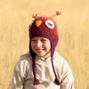 New Kids Knit Pink Owl Hat Knitwear