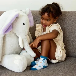 Clearance Kids Socks That Protect Elephants Socks