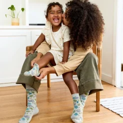 Fashion Kids Socks That Protect Sloths Socks