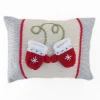 Fashion Knit Mittens Christmas Pillow Pillows