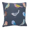 New Knotty Bird Embroidered Pillow Pillows