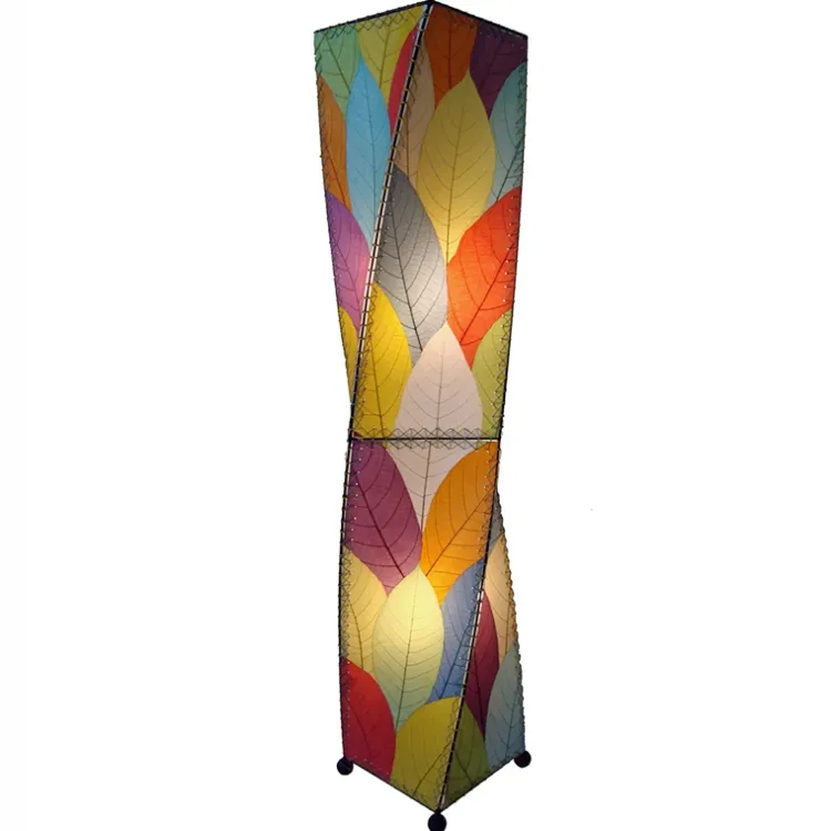 Outlet Large Twist Floor Leaf Lamp – Multi – 3 month lead time Leaf Lamps