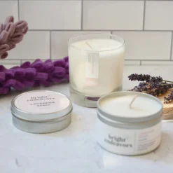 Fashion Lavender Sprig Soy Candle 8 oz. Candles
