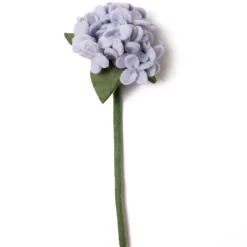 Sale Light Blue Felt Hydrangea Felt Flowers