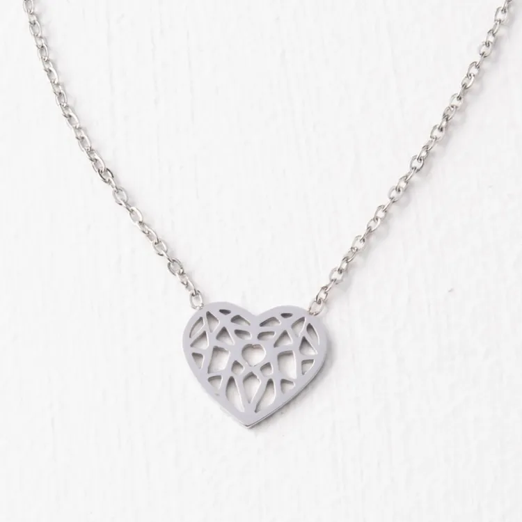 Clearance Ling Heart Necklace Silver Fight Trafficking | Necklaces