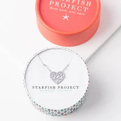 Clearance Ling Heart Necklace Silver Fight Trafficking | Necklaces