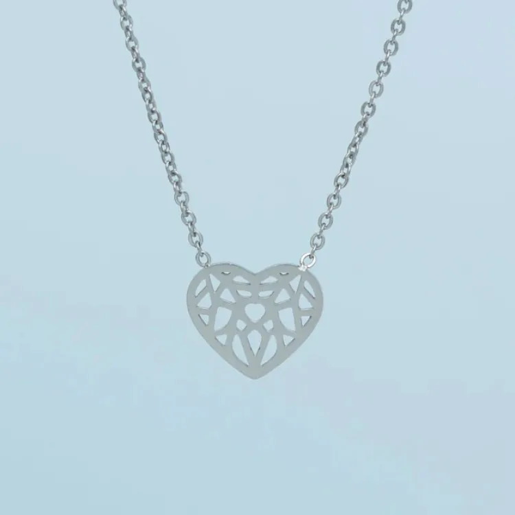 Clearance Ling Heart Necklace Silver Fight Trafficking | Necklaces