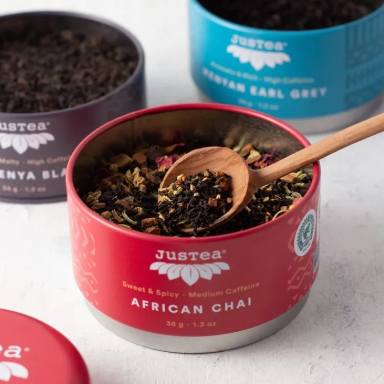 Sale Loose Leaf Black Tea Trio Gift Tin Food