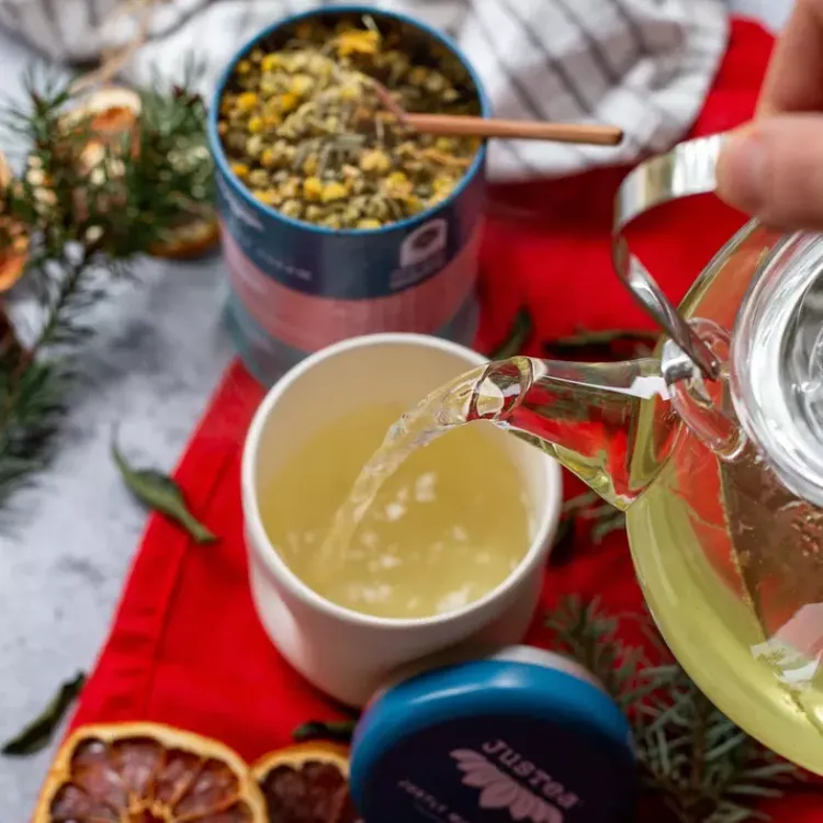 Clearance Loose Leaf Herbal Tea Trio Gift Tin Food