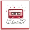 Clearance Love Mixtape Quilling Card Love Cards