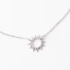 Fashion Mallory Sun Necklace Silver Fight Trafficking | Necklaces