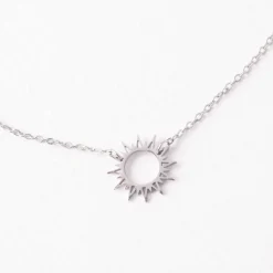 Fashion Mallory Sun Necklace Silver Fight Trafficking | Necklaces