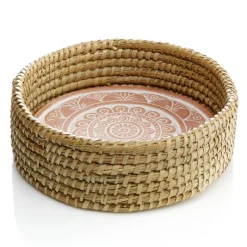 Fashion Mandala Bread Warmer Basket Tabletop | Bread Warmer Baskets