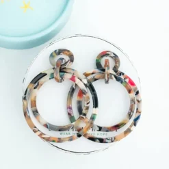 Clearance Margot Multicolored Resin Dangle Earrings Fight Trafficking | Earrings