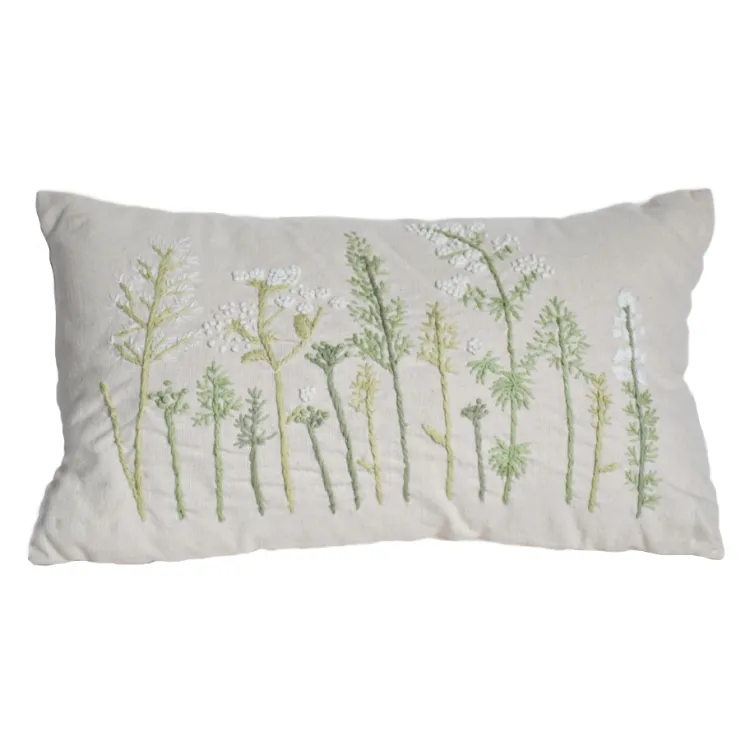 Sale Meadow Green Pillow 12 x 20” Pillows