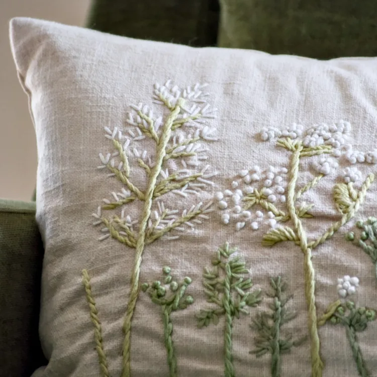 Sale Meadow Green Pillow 12 x 20” Pillows
