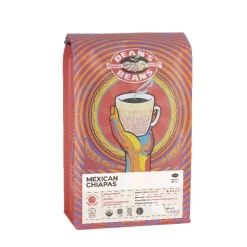 Hot Mexican Chiapas Coffee Whole Bean Food