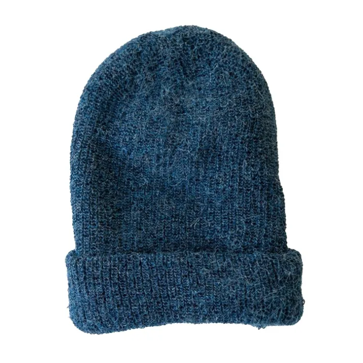 Best Milkshake Hat Steel Blue Knitwear
