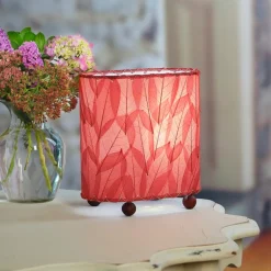 New Mini Guyabano Leaf Lamp – Red Leaf Lamps