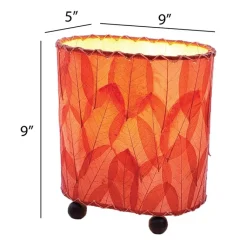 New Mini Guyabano Leaf Lamp – Red Leaf Lamps