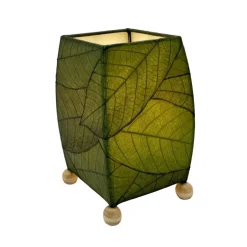 Sale Mini Square Cocoa Leaf Lamp – Green Leaf Lamps