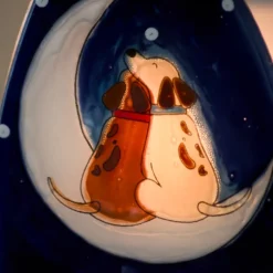 Hot Moon Light with Dogs Night Light Lanterns & Night Lights