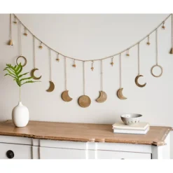 Sale Moon Phase Garland Garlands | Wall Decor