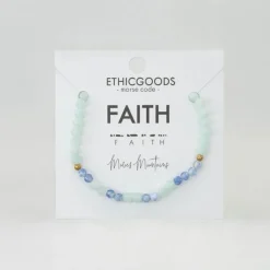 Fashion Morse Code Bracelet Faith – Mint & Blue Lace Agate Morse Code | Bracelets & Cuffs