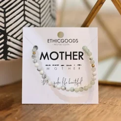 Hot Morse Code Bracelet Mother – Jasper & Marble Morse Code | Bracelets & Cuffs