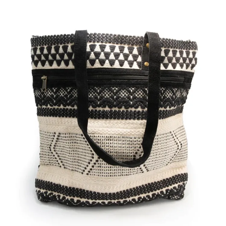 Hot Moving Forward Woven Tote Bags