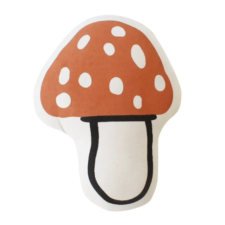 Hot Mushroom Canvas Pillow Pillows