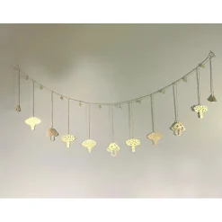 Sale Mushroom Garland Garlands | Wall Decor