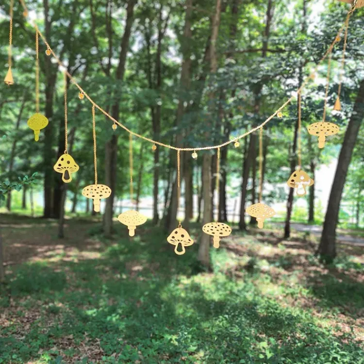 Sale Mushroom Garland Garlands | Wall Decor