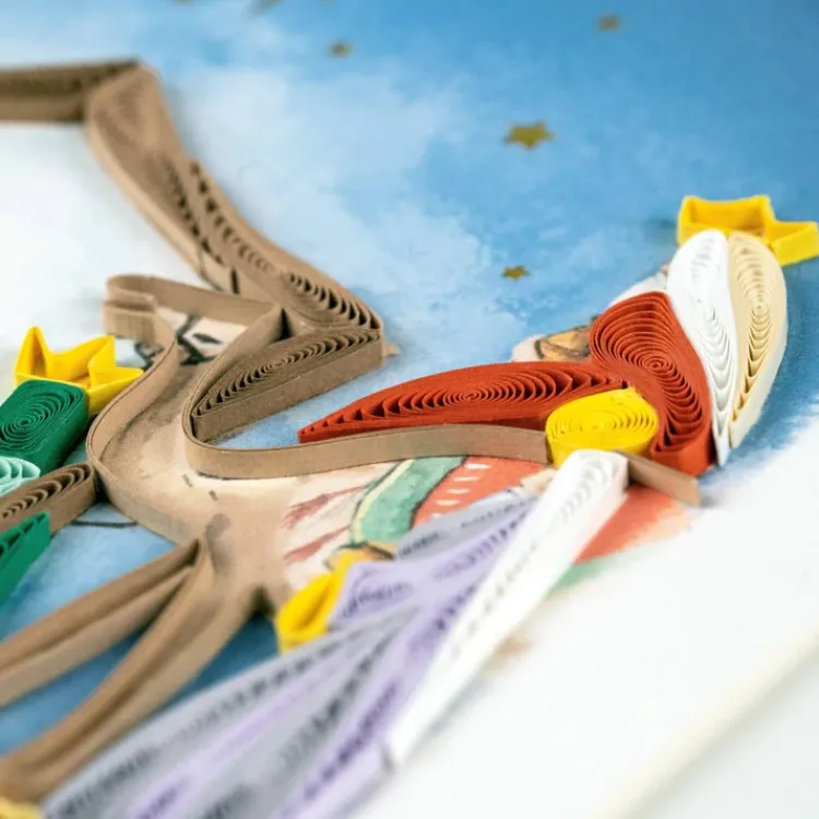 Discount Nativity Scene Quilling Card Christmas Cards