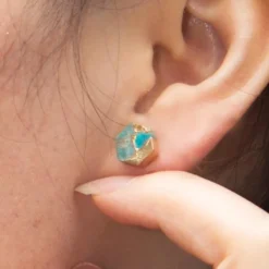New Oasis Turquoise Earrings Fight Trafficking | Earrings
