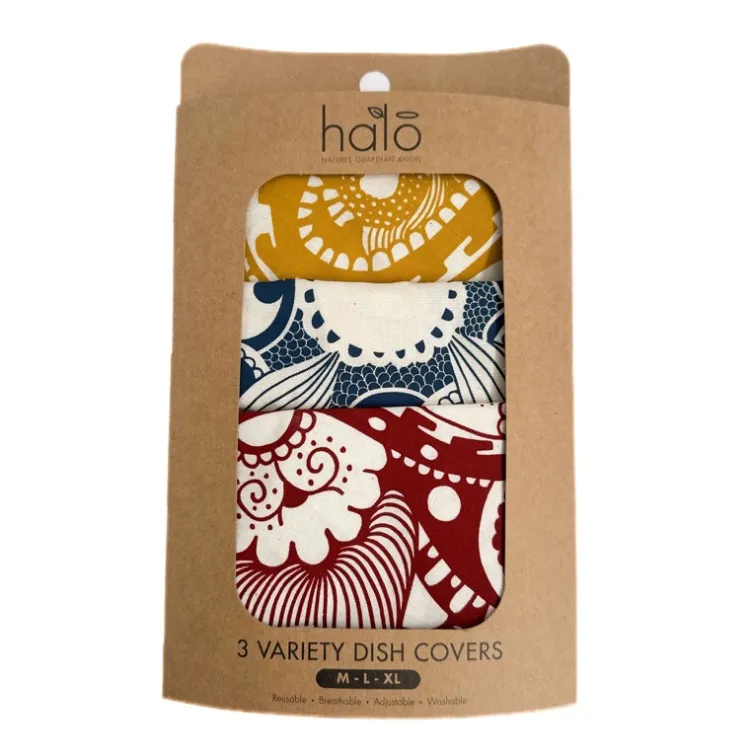 Online Organic Cotton Dish Covers – Large Set of 3 Paradise Tabletop
