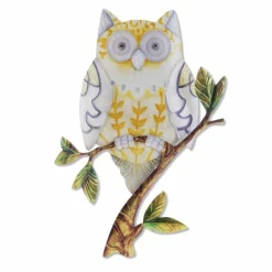 Hot Owl Wall Decor Yellow Wall Decor