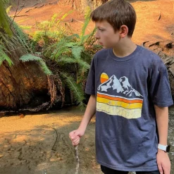 Online Pacific Northwest Tee Heather Navy Tops & Tunics